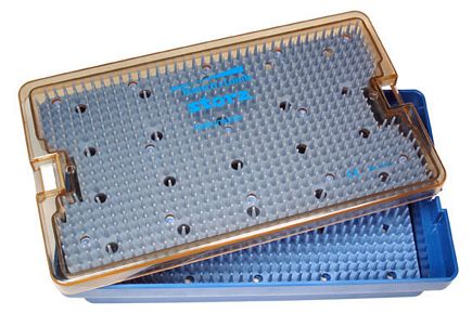 Microsurgical Instrument Tray Double Layer 6 x 10 Inches